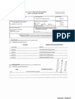 Sharion H Aycock Financial Disclosure Report For 2009