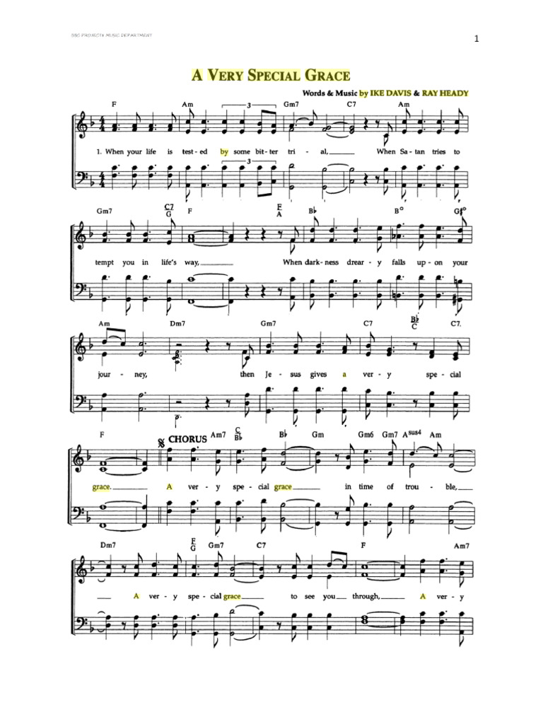 A Very Special Grace Pdf