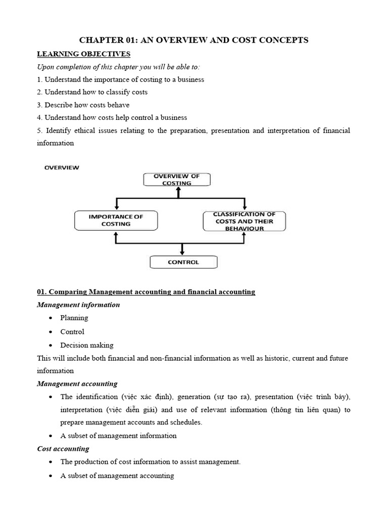Chapter 01 | PDF | Accounting | Cost Of Goods Sold