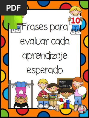 Phrases Evaluation Reports for Preschool