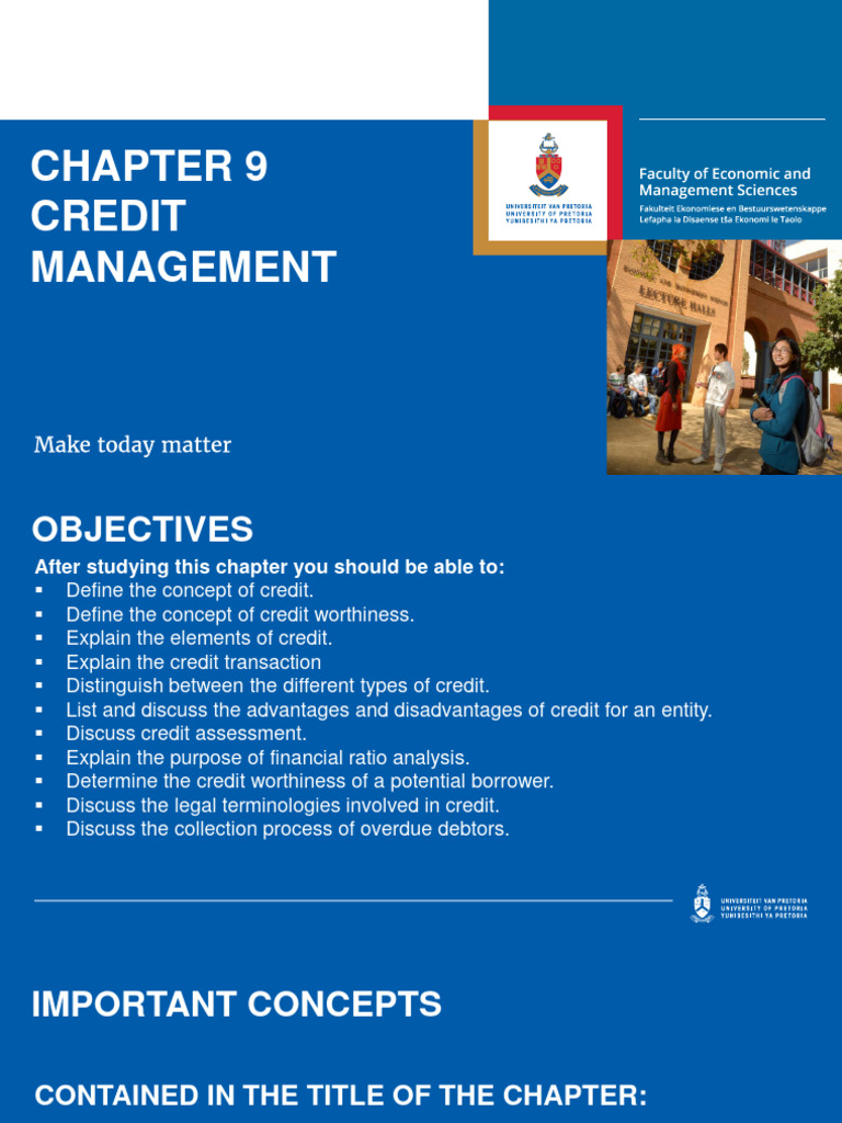 Credit Management Essentials | PDF | Credit | Finance & Money Management