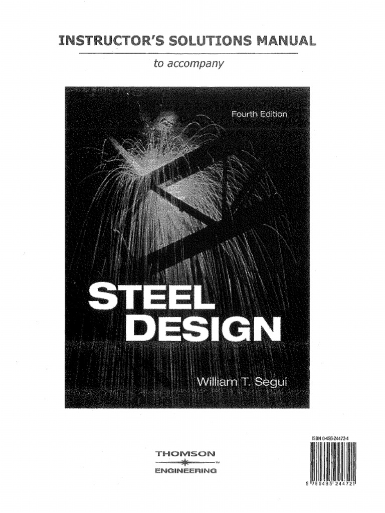 Steel Design Solutions by Segui | PDF | Home & Garden | Self-Improvement