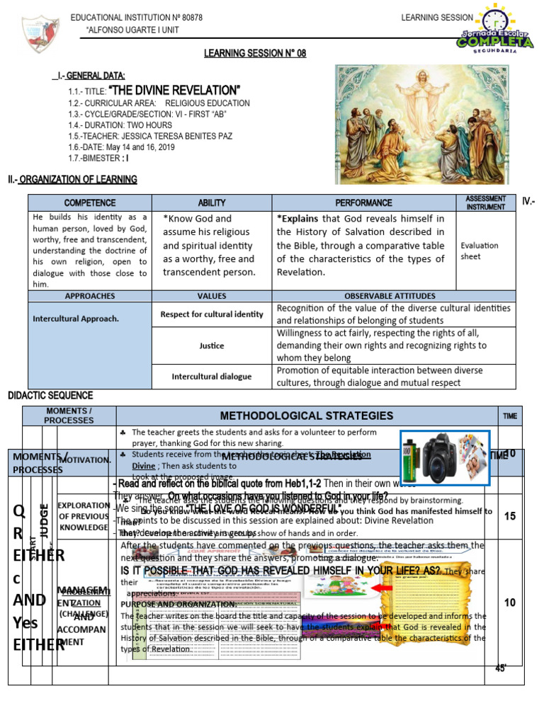 Divine Revelation Learning Session Guide PDF Revelation God