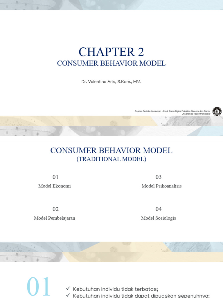 Chapter 2 - Costumer Behavior Cont | PDF