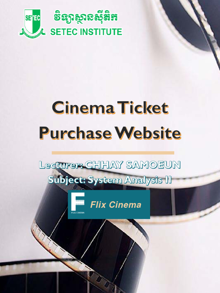 Cinema Ticket Booking System Overview | PDF | Computer Security | Security