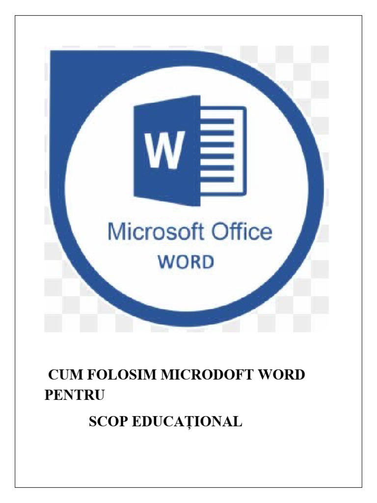 Temă Microsoft Word | PDF