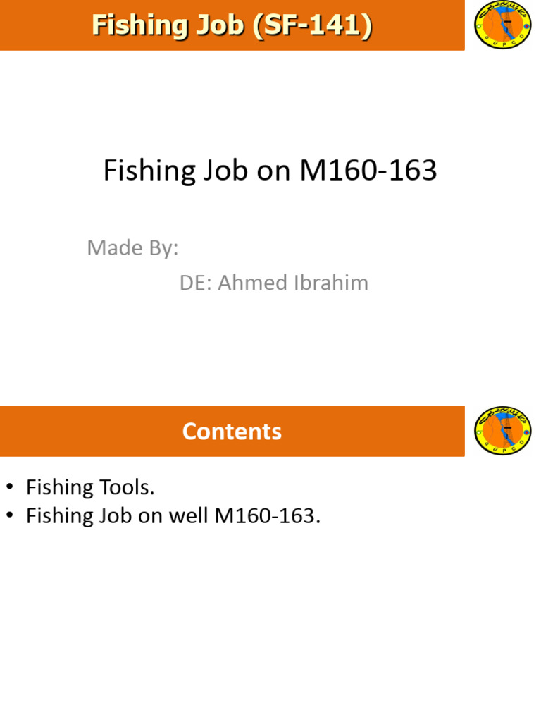 Fishing Job | PDF | Drill | Casing (Borehole)