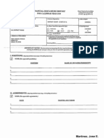 Jose E Martinez Financial Disclosure Report For 2010