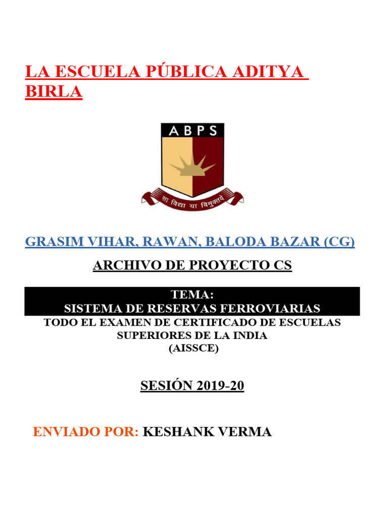 Proyecto de Informática de Clase 12 Python | PDF | Python (lenguaje de ...