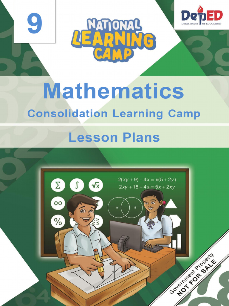Grade 9 Math Consolidation Plans | PDF | Learning | Teachers