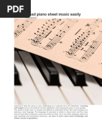 Printable Music Note Cheat Sheets | PDF | Music Theory | Elements Of Music