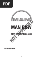 MAN B&W ME Engine Operation Manual | PDF | Diesel Engine | Valve
