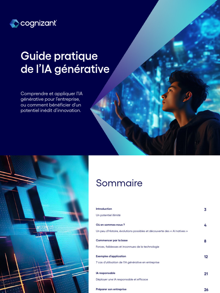 Guide pratique sur l'IA générative en entreprise | PDF | Intelligence ...