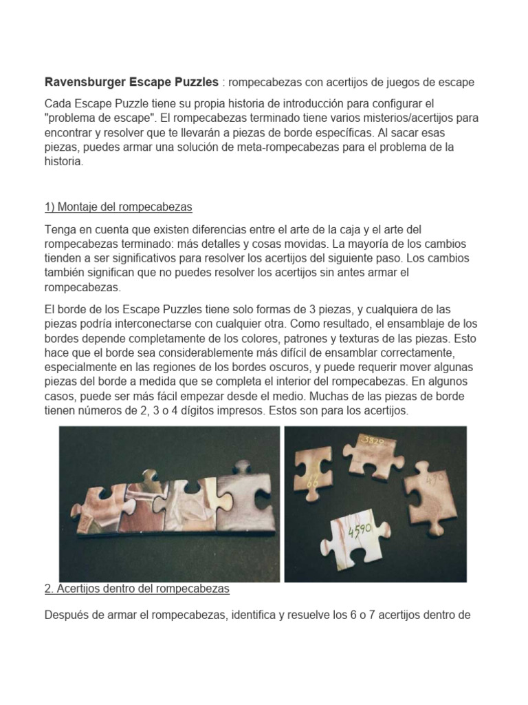 RESUELVE EL ACERTIJO DE CONNER intelligence overview