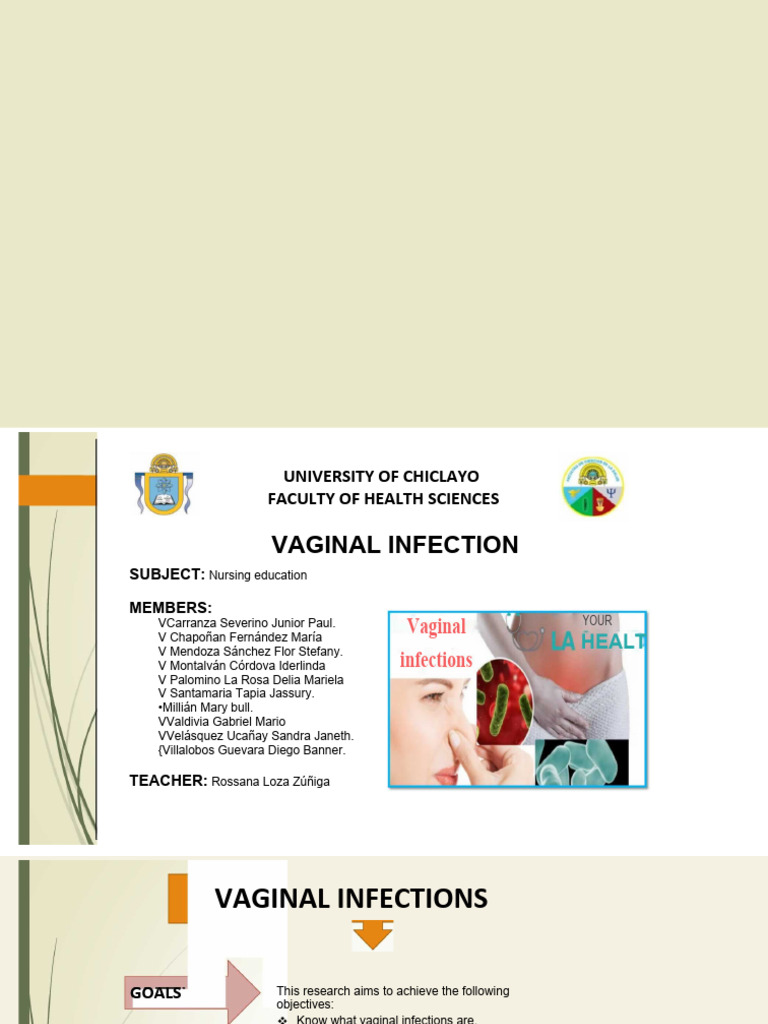 Vaginal Infection Pdf Candidiasis Vagina