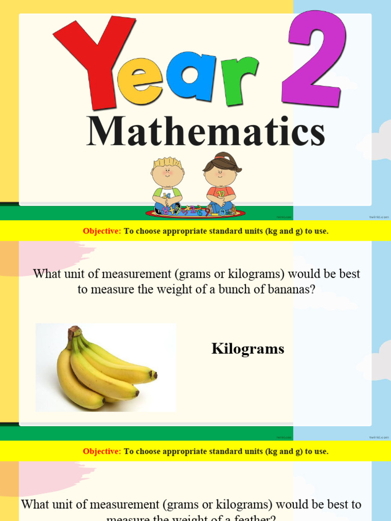 Maths t3 w9 l3 mass grams pdf weight kilogram