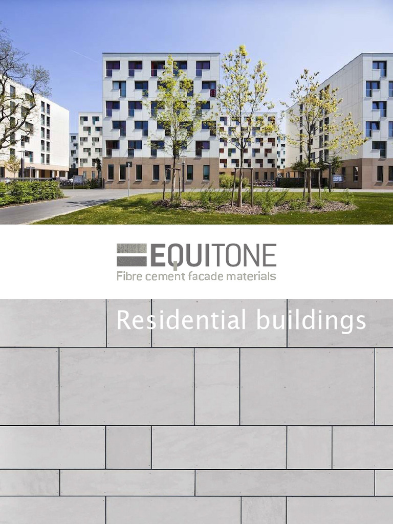 Fatade Equitone - Cladiri Rezidentiale | PDF | Building Insulation ...