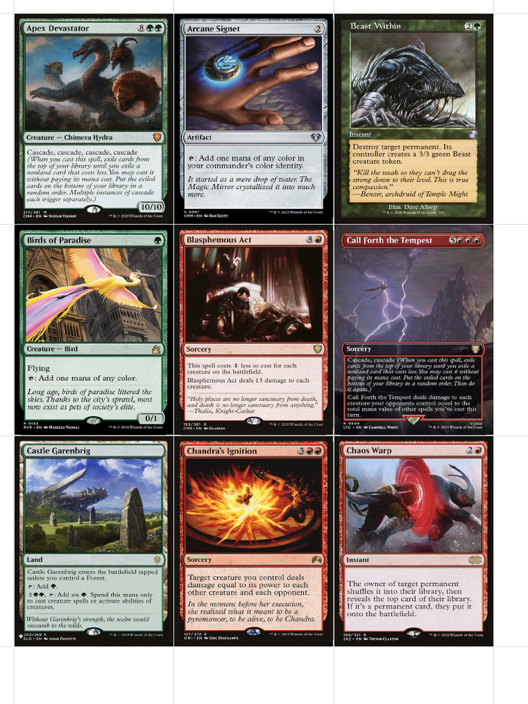 MTG Print | PDF