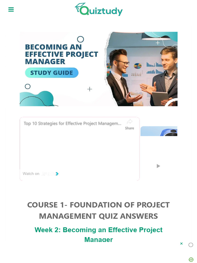 Interpersonal Skills in Project Management | PDF | Project Management ...