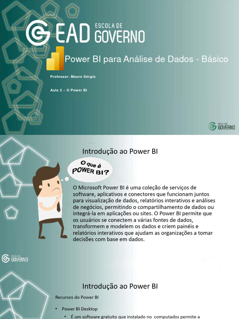 Introdução ao Power BI: Guia Básico | PDF | Computação em nuvem ...