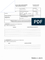 Financial Disclosure Report For Calendar Year 2010: I. Positions