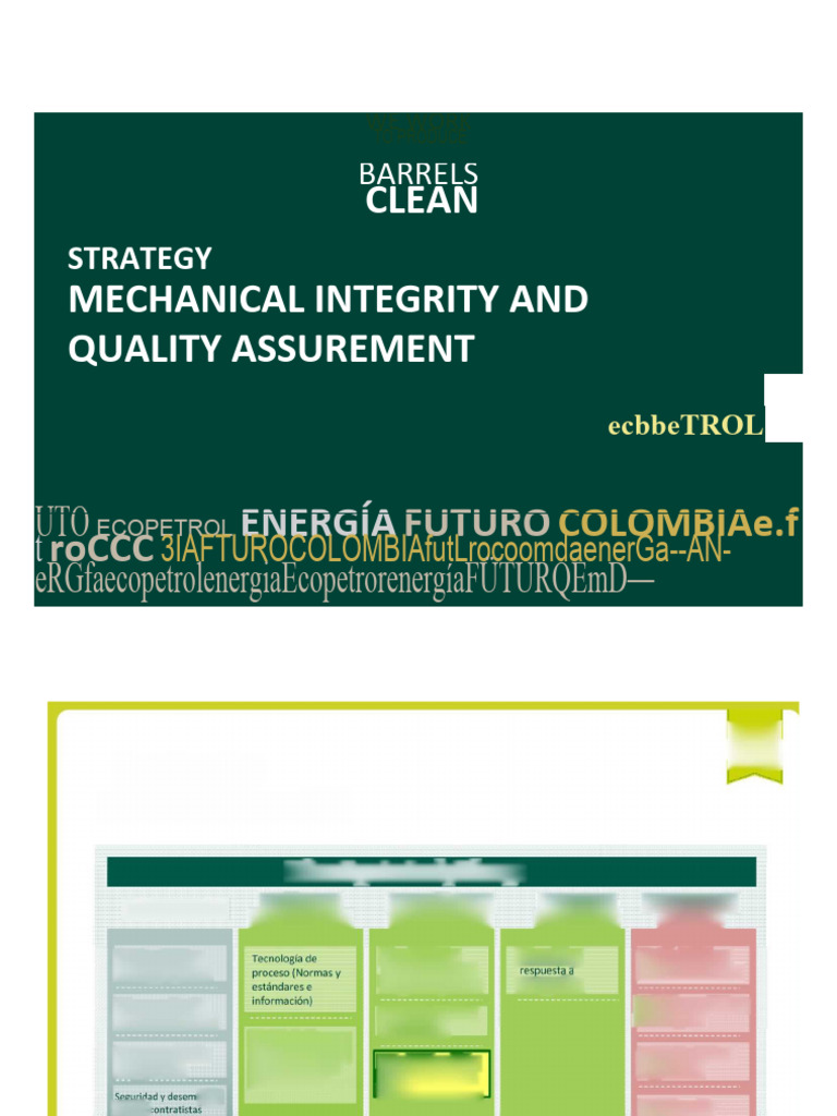 Mechanical Integrity and Quality Assurance | PDF | Quality Assurance ...