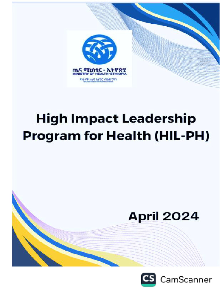 High Impact Leadership Program Overview | PDF | Leadership | Health System