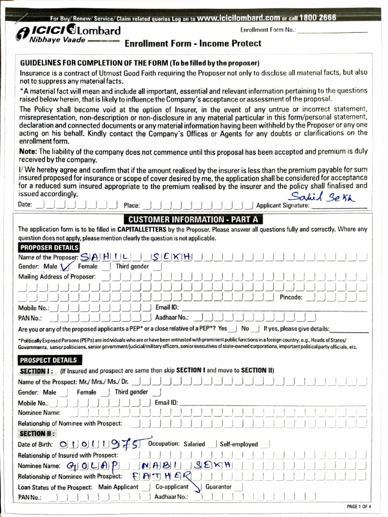 Sahil Sekh CLI | PDF | Insurance | Banks
