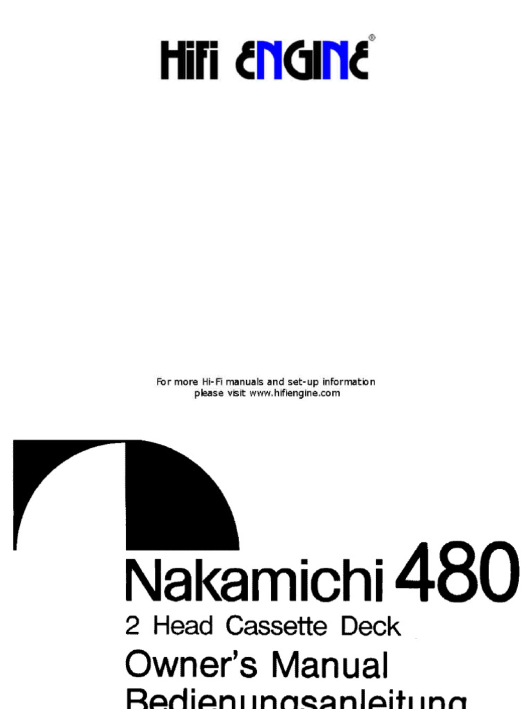 NAKAMICHI BX-300 CASSETTE Owner / User Manual *Original* EUR 24,24
