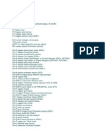 AutoCAD Keyboard Shortcuts for Commands and Modes