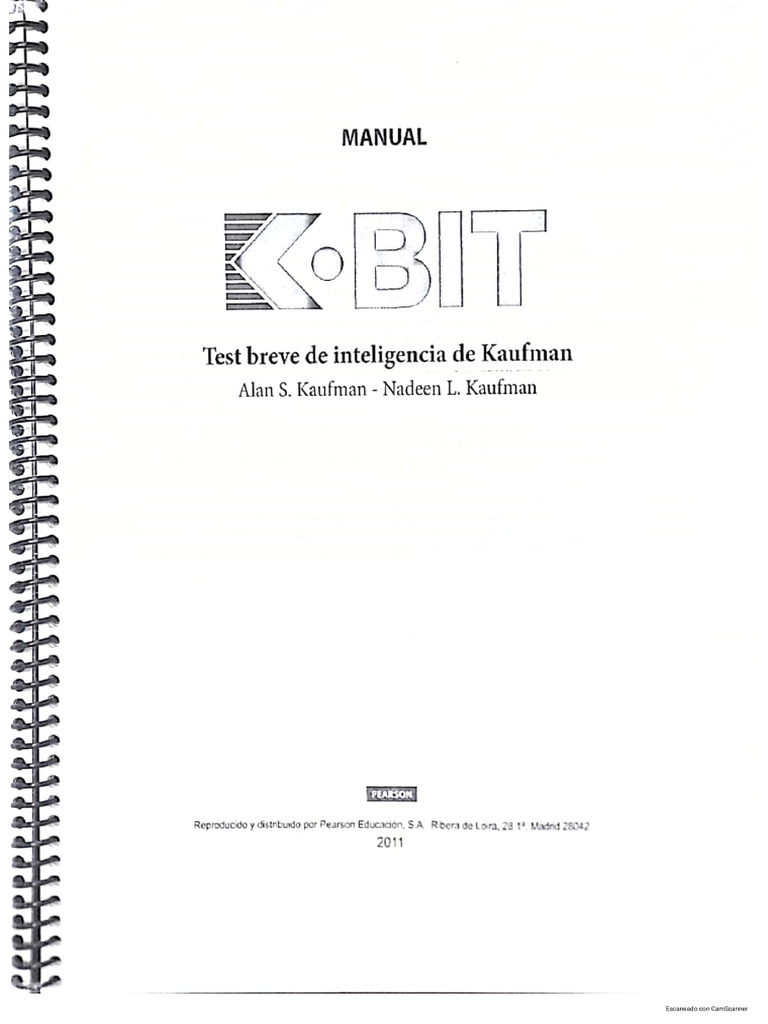 Manual K BIT | PDF