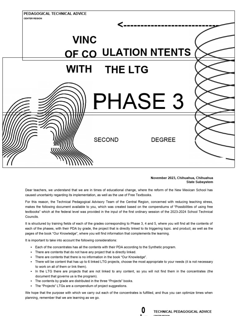 2nd Linking Contents With LTG | PDF | Human Communication | Learning