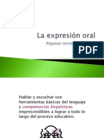 Expresion Oral