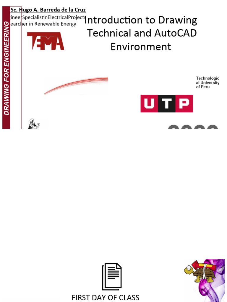 Week 1, Class 1 - Engineering Drawing | PDF | Technical Drawing | Drawing