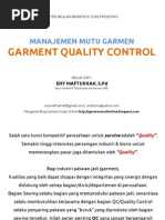 Download Pengantar Pengendalian Mutu Garmen by Eny Maftukhah SN74648918 doc pdf