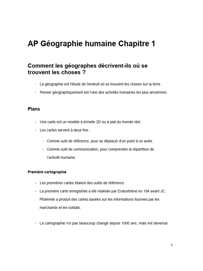Introduction à la géographie humaine | PDF | Longitude | Climat