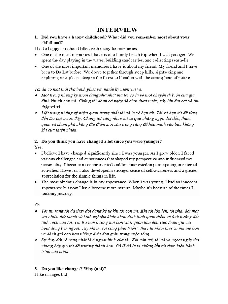Interview Pdf