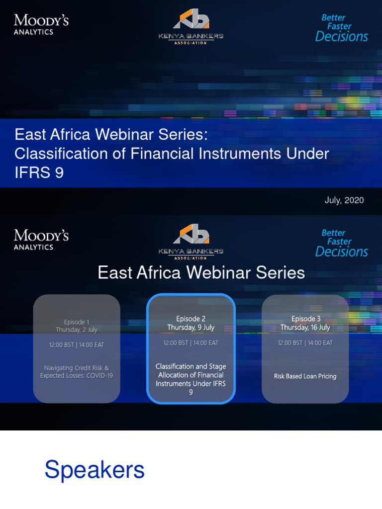 IFRS9-Moody's Analytics-Classification of Financial Instruments | PDF ...