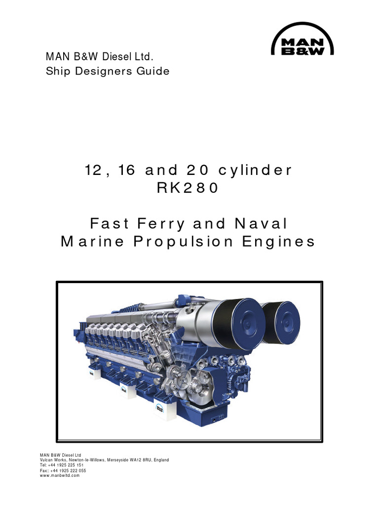 RK280 Engine Designers Guide | PDF | Piston | Pump