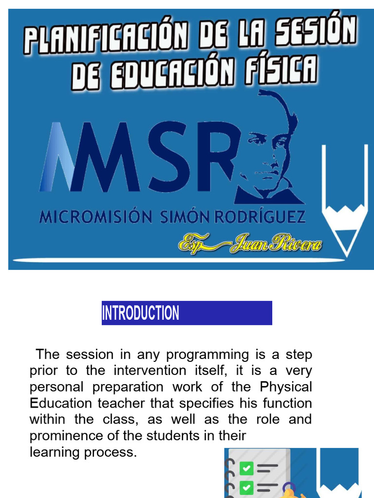Planning Effective Physical Education Sessions | PDF | Teachers ...