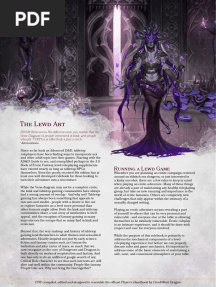 00 Full Lewd Handbook Dungeon Draft