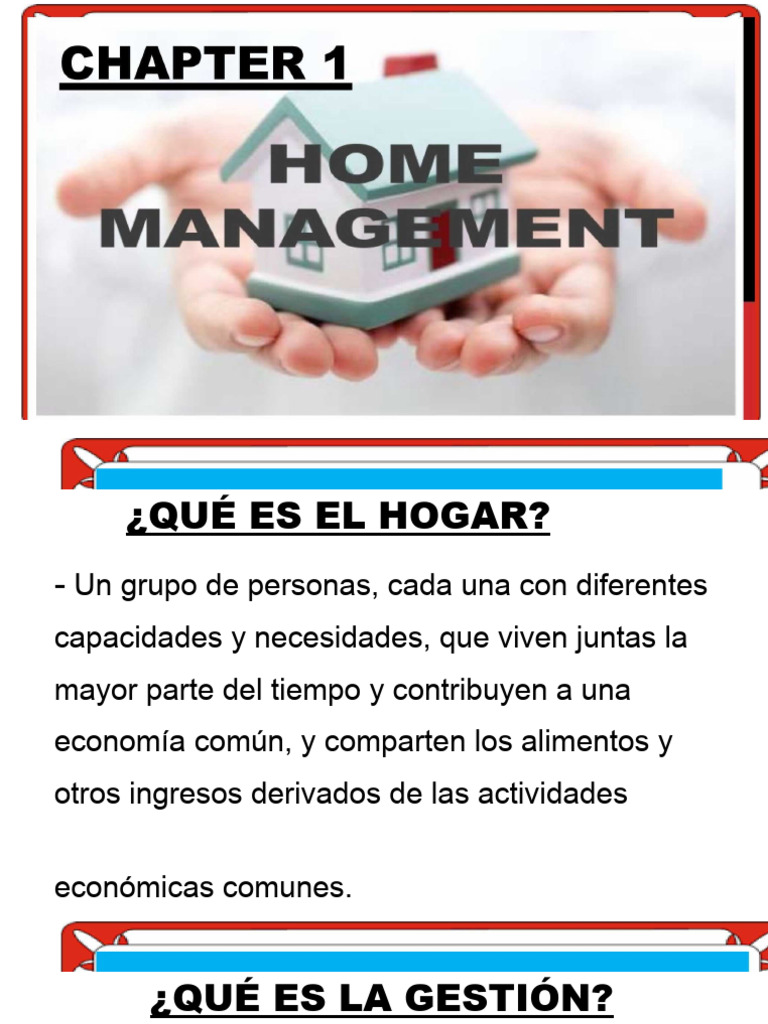 Gestión Del Hogar Pdf Gestión De Recursos Humanos Toma De Decisiones