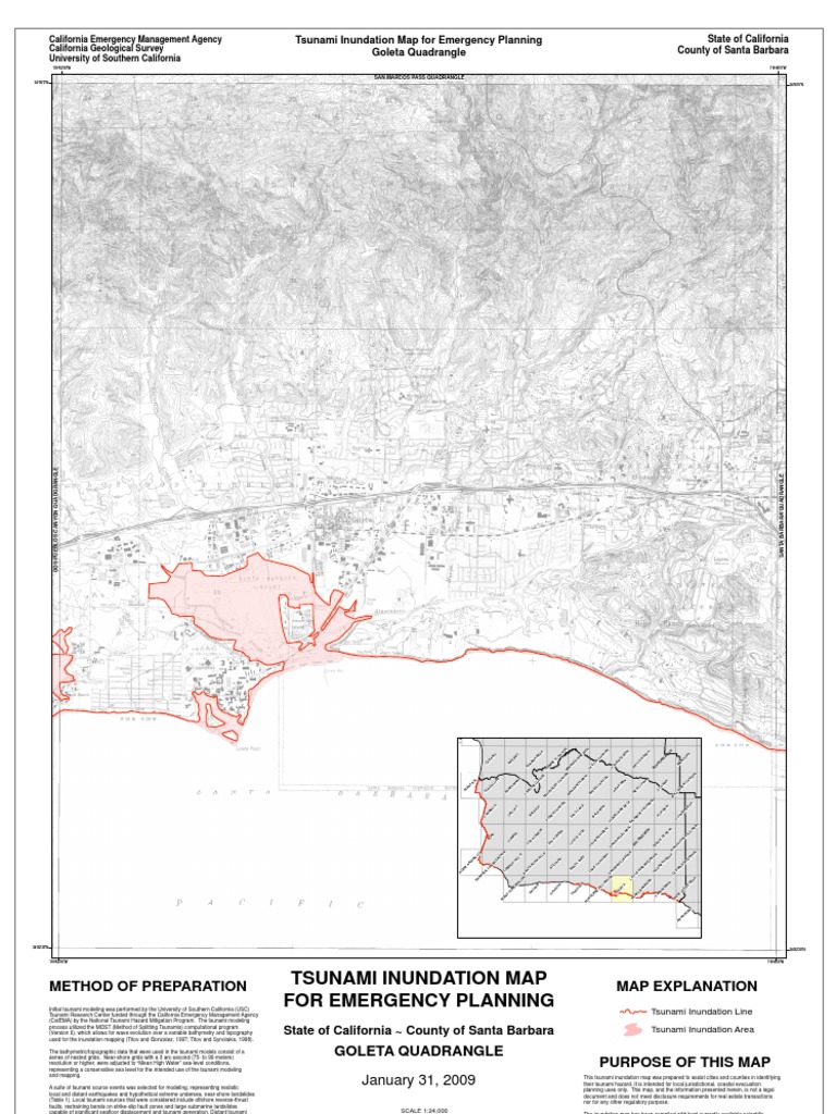 Santa barbara tsunami alert