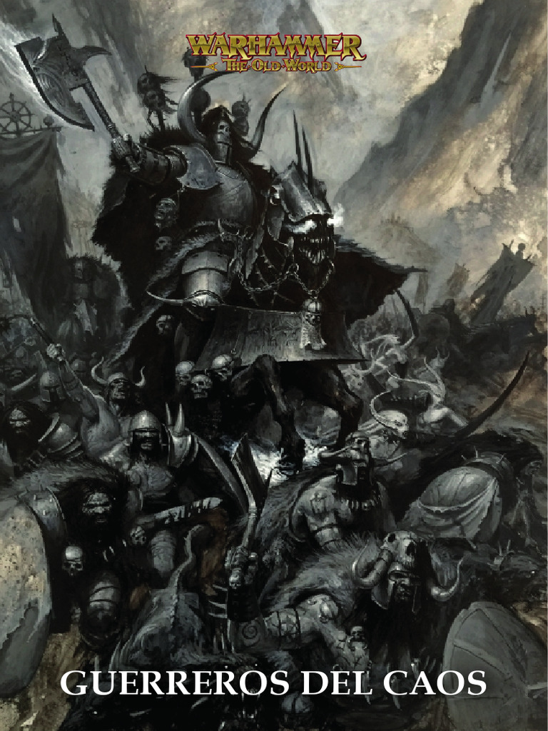 Warhammer El Viejo Mundo - Guerreros Del Caos: 32 Minis Brutales Para Tu Ejército