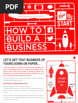 The Virgin StartUp Business Plan Template