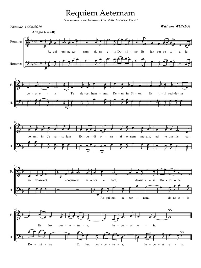 Requiem Aeternam | PDF