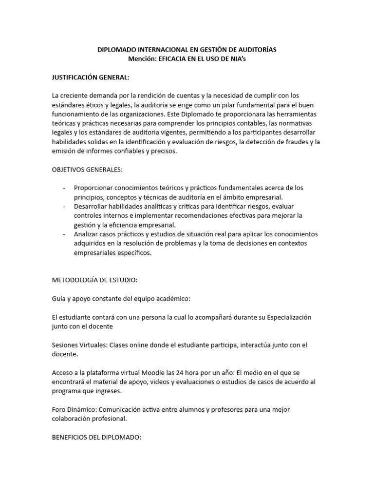 Programa final el enfoque del proceso de auditar 2 0 descargar