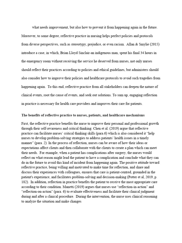 what-needs-improvement-pdf-reflective-practice-nursing