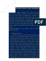 Pendekatan Penelitian Sejarah 1