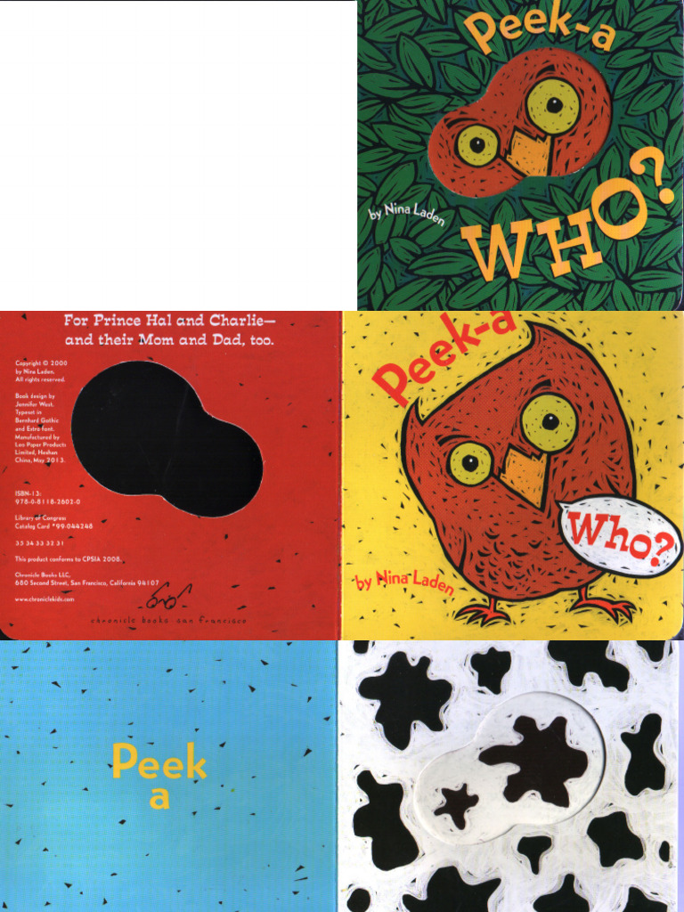 Peek A Who Englishare Pdf